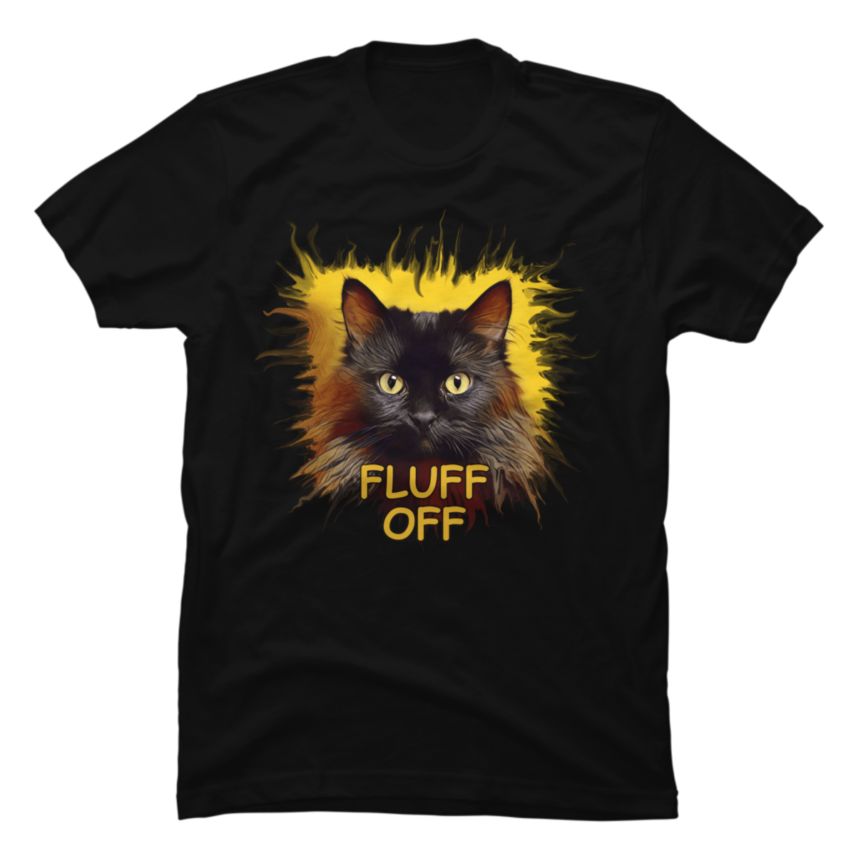 fluff off t shirt